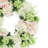 22" Spring Wreath with Hydrangeas, Heather and Viburnum