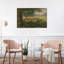The Shepherdess 1 Piece Floater Frame Painting on Canvas-233791351-204336596