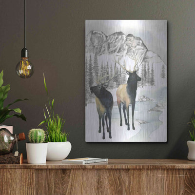 " Winter Elk II " by Grace Popp