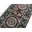 Wool Oriental Area Rug in Wine/Green/Beige/Brown