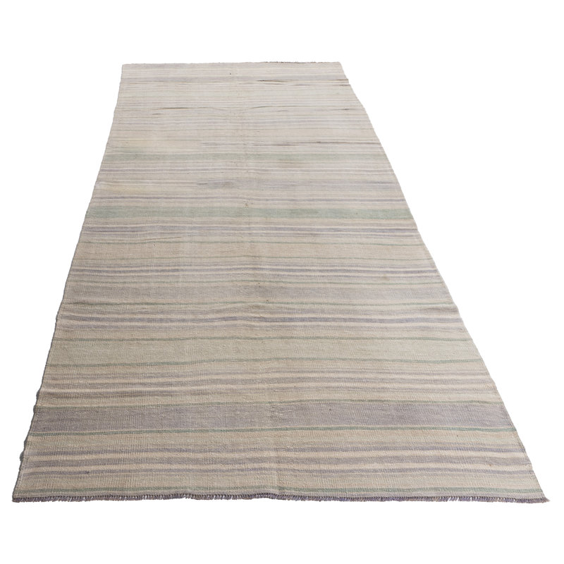 One-of-a-Kind 4'11 X 13'1 Flatweave Area Rug