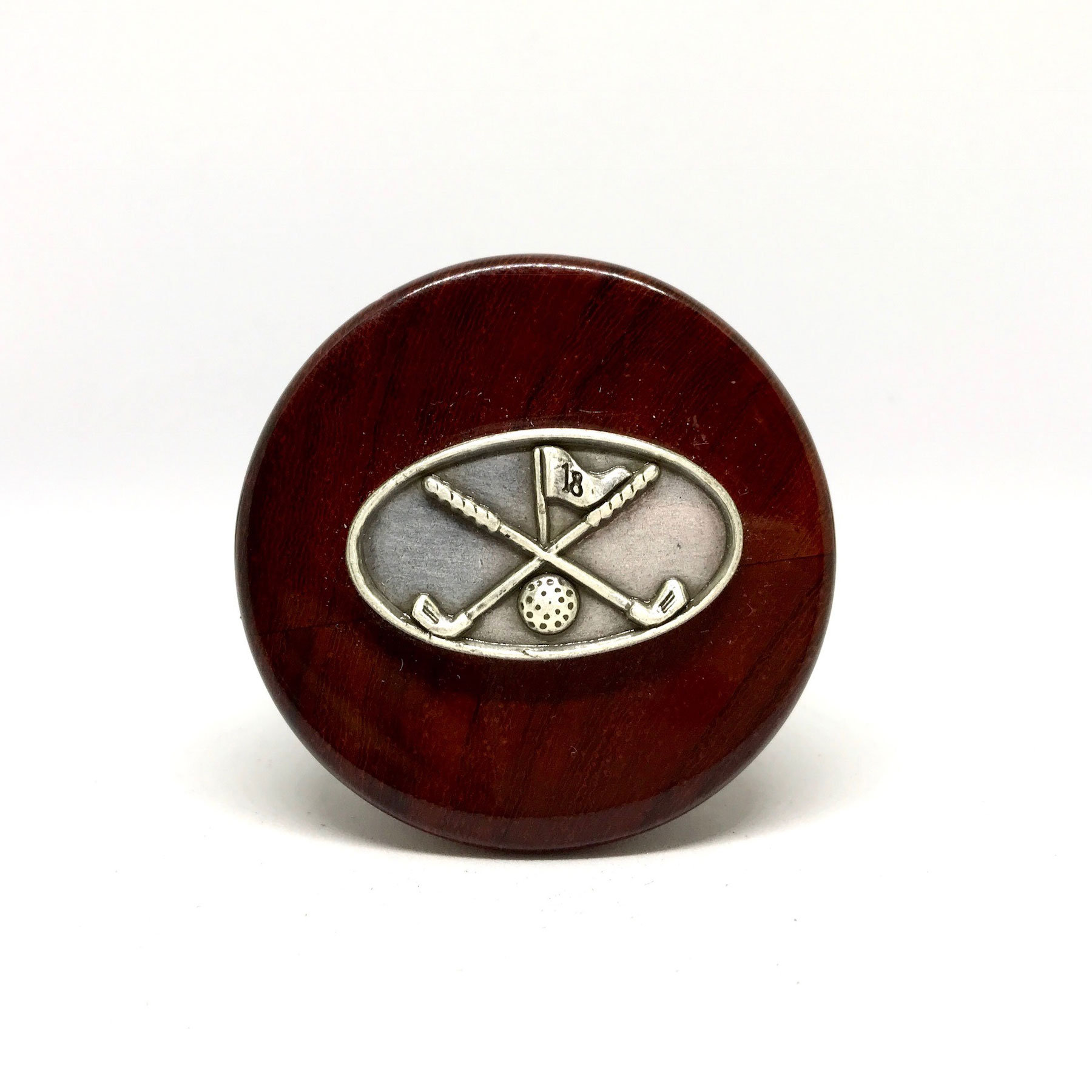 Cigar Cutters by Jim Golf Clubs with Flag Wine Stopper, Rosewood Wine