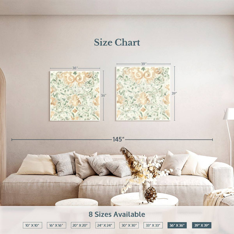 Kerner Terracotta Garden Tile II