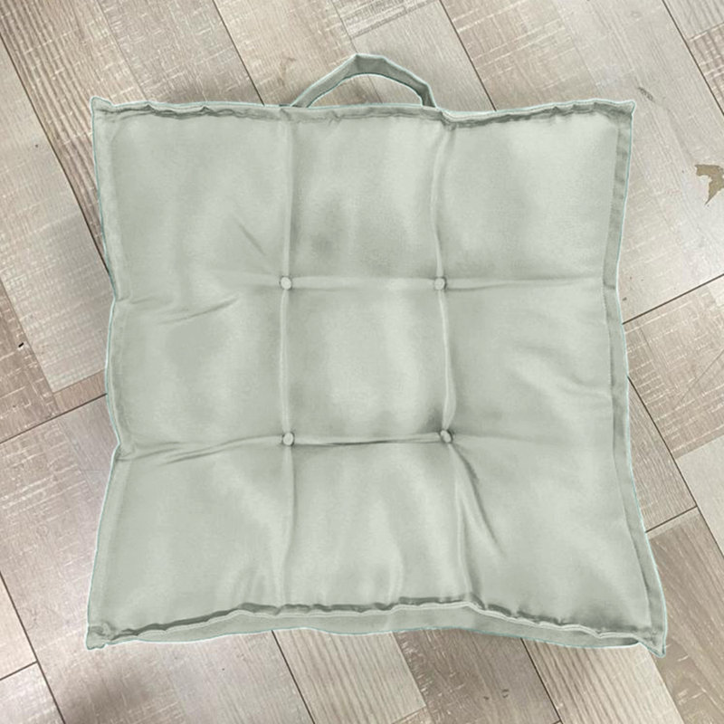 OUTDOOR WATERPROOF BOOSTER CUSHION 45X45 SILVER, Duck Egg