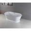 Aqua Eden 60" x 28" Pedestal Soaking Bathtub