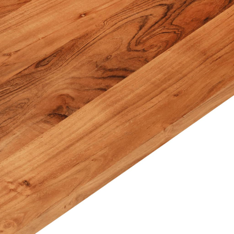Lyly Solid Wood Table Top, 2.5cm H x 70cm W x 70cm D,  Brown 