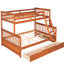 Lit superposé simple avec rangement en noyer, bois massif-1884755273-1884755278