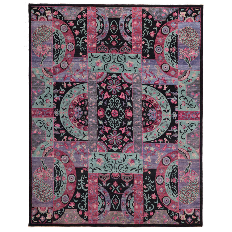 Tapis noir 7 pi 10 po x 9 pi 11 po Signature Collection
