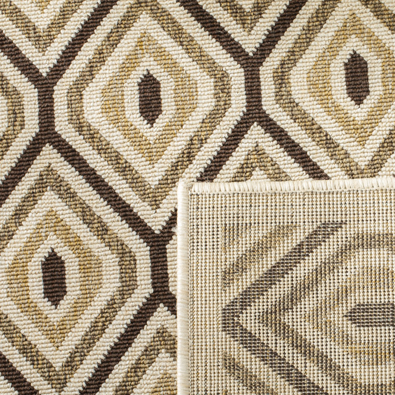 Amatia Performance Geometric Indoor/Outdoor Area Rug, Rectangle 2'7" x 5'