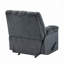 Chenille Upholstered Reclining Chair-495831459