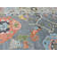 Tapis unique gris de 9 pi 1 po x 12 pi 6 po