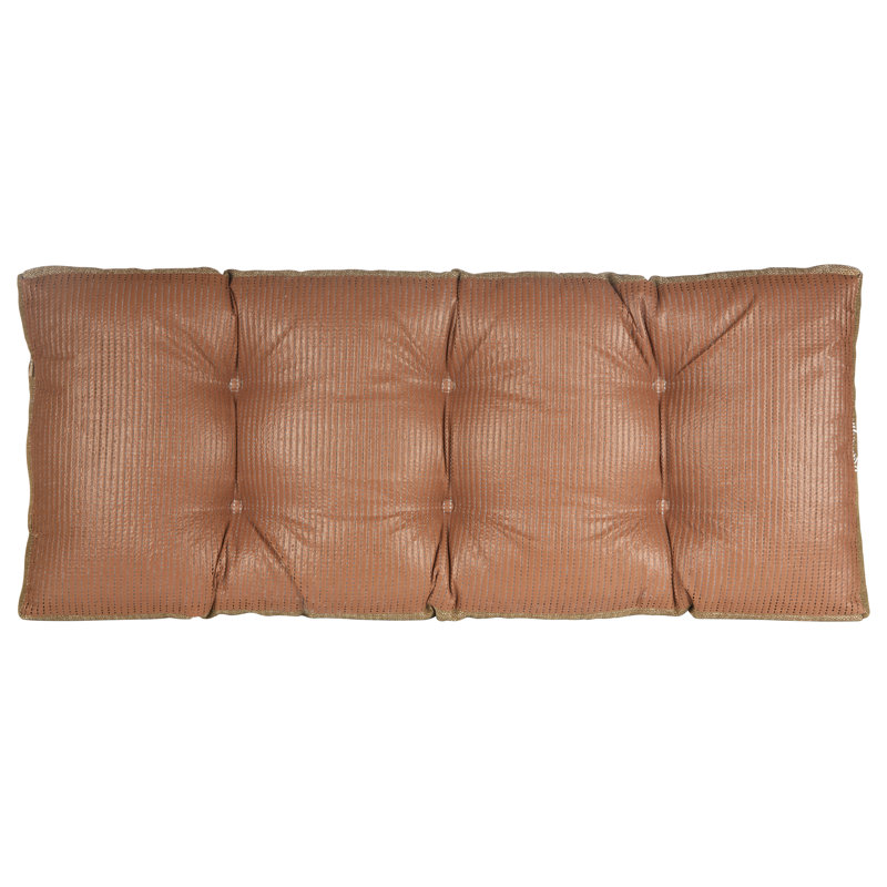 Omega Non-Slip Bench Cushion, Gold, 35" W x 14" D
