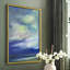 «Island Dusk», reproduction encadrée - bois massif-38582975-38582974