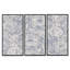 Ensemble de 3 reproductions d'art sur toile encadrées rétro "Modern Farmhouse Flower IV"-275203919-275203909