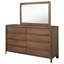  Commode 8 tiroirs et miroir Ilythia