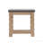 23.8" X 23.8" X 24" Side Table