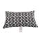 Liza Pillow Cover & Insert Rectangle in Black/White