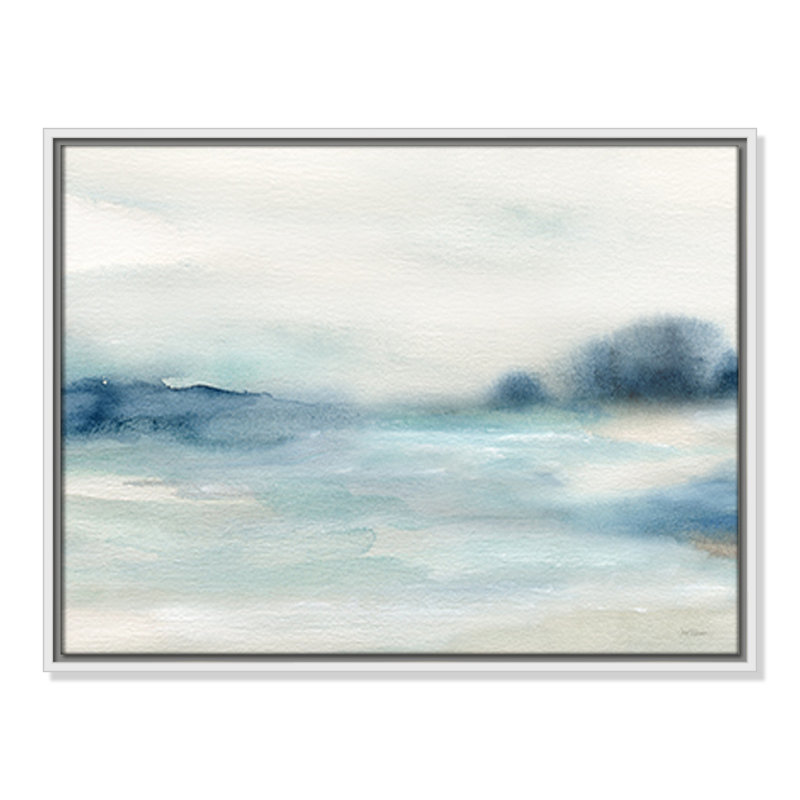 Simply Soft " Simply Soft Morning " by Carol Robinson, H 19,5 po x l 25,5 po x P 2 po, Cadre blanc