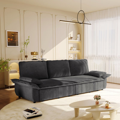 Convertible Sleeper Sofa for Bedroom Room, Living Room