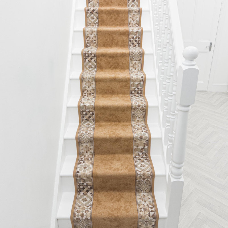 Stair Runner Vintage Look Area Rug, Runner 66 x 450 cm