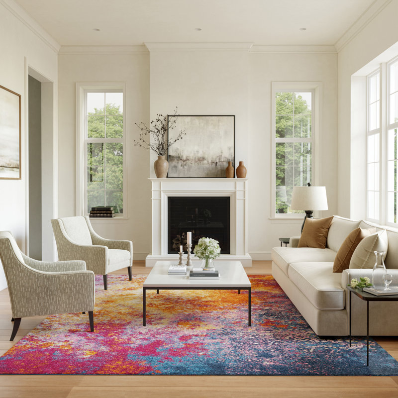 Heatherly Abstract Rug