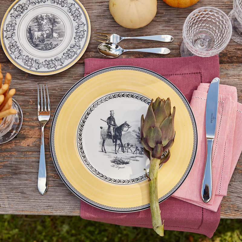 Assiette plate 10,5 po Villeroy & Boch Audun Chasse