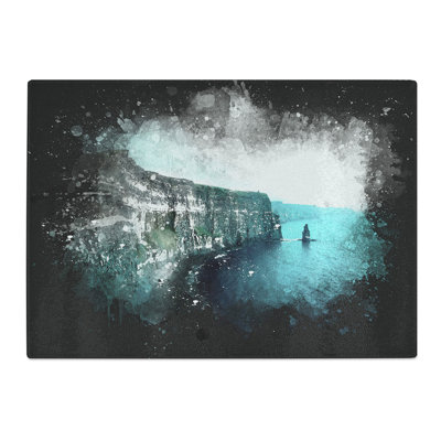Tempered Glass Cliffs of Moher in County Clare Chopping Board