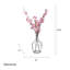Fleur de cerisier artificiel Elements, 25 po