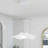 1 - Light LED Unique/Statement Fabric Pendant