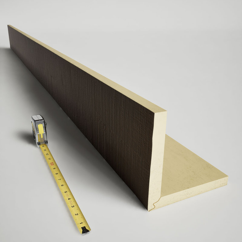 Smooth Beam Strap, for use with Heritage Timber Beam, 4"H x 4"W, 14'L, Cedar Bark