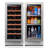 30" Dual Zone Wine and Beverage Refrigerator Combo, 2 Piece 15" Built-In Wine Cooler & Beverage Cooler, 6 Cu. Ft. Capacity, 33-Bottle Wine Fridge + 100-Can Drink Cooler, 34–65°F Temperature Control, Adjustable Shelves, Front Venting (2 units)