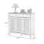Rangement pour chaussures en bois manufacturé Burlywood