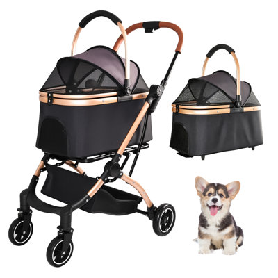 Poussette pour chien et chat