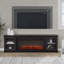 Benjamin 81" Landscape TV Stand with Electric Fireplace by Real Flame-923941608-890184239