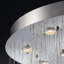 Lustre géométrique à intensité variable à 13 lumières avec détails en cristal Thermia-1367492210