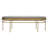Velvet Upholstered Bench-1953024135