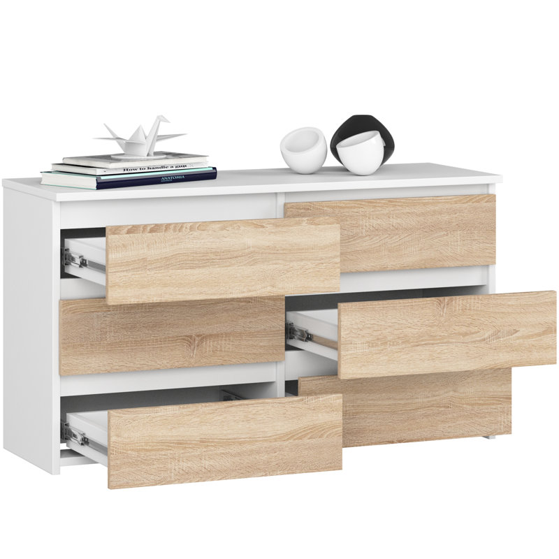 Solanus 6 -Drawer Console