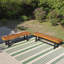 Banc de jardin en bois Alderfield