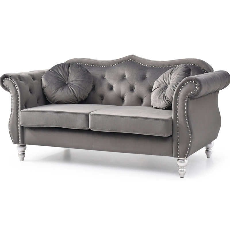 Causeuse Cozy, Gris foncé