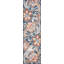 Tapis floral transitionnel bleu foncé Lilia-263052070