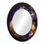 Abstract Marble Geode Purple II - Liquid Ink Round Mirror Wall Decor_MTMIR58590-1569383502-1569383473