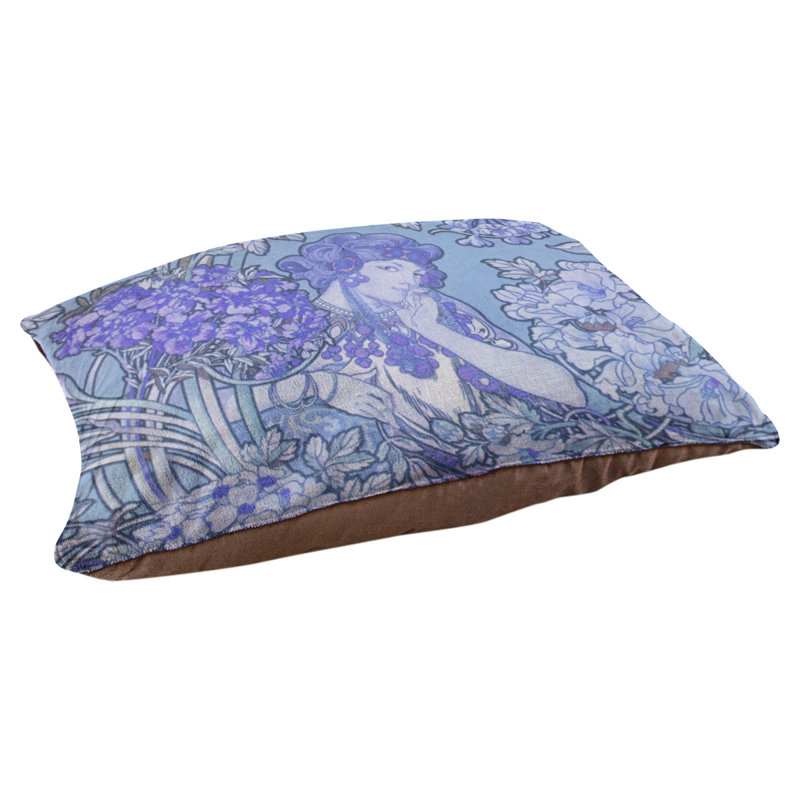 Coussin Spillers, Petit (L 29,5 po x l 19,5 po), Bleu