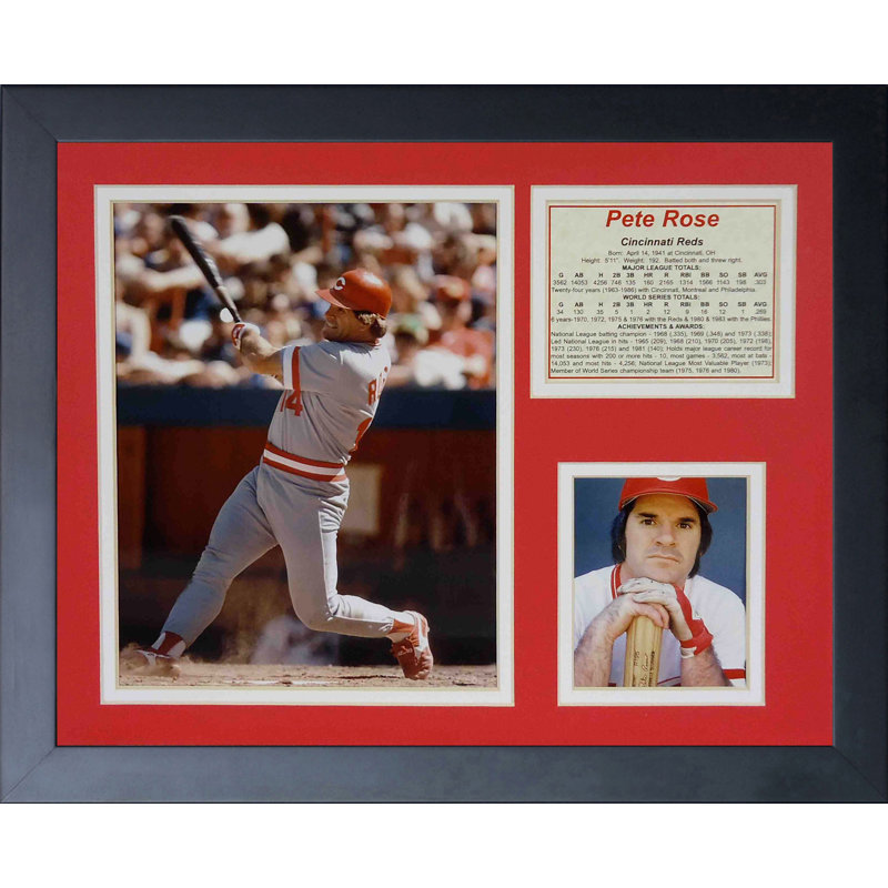 Souvenirs encadrée pete rose