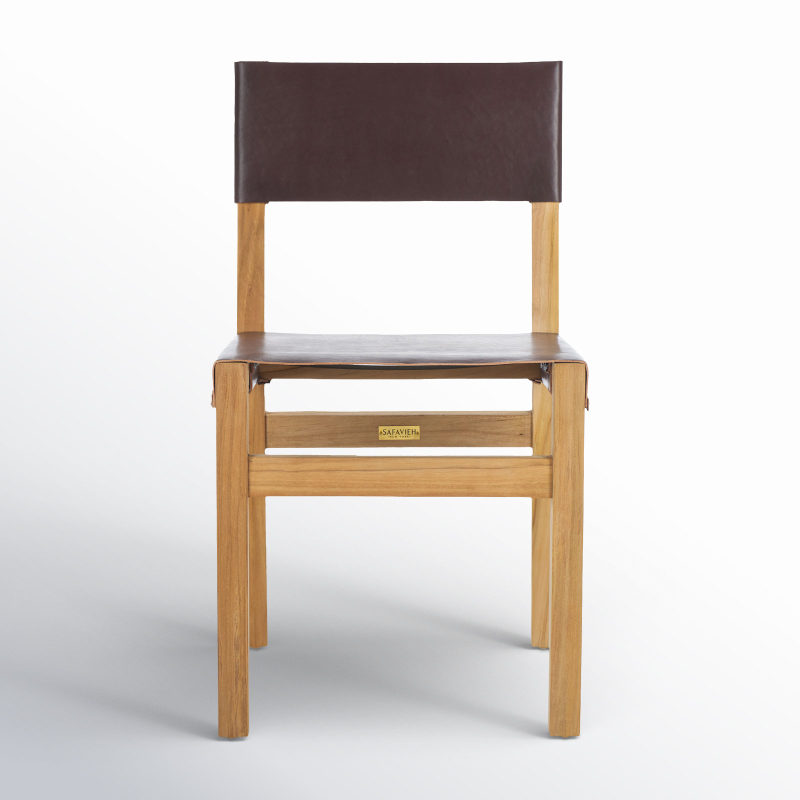 Canele Teak Side Chair, Black