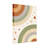 Abstract Abstract Rainbow Geometric Shapes Pattern