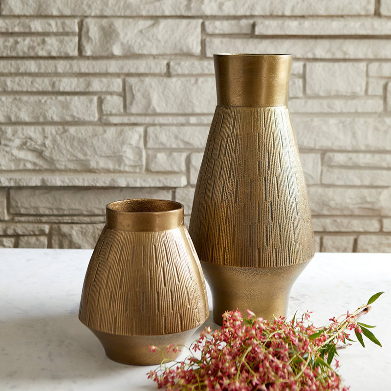 Aria Handmade Aluminum Table Vase