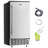Undercounter Ice Maker 80 Lbs/Day Built-in Ice Maker Machine w/ Reversible Door