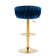 Christal Swivel Upholstered Adjustable Height Counter Stool