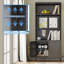180cm H x 80cm W Metal Book Cabinet Bookcase