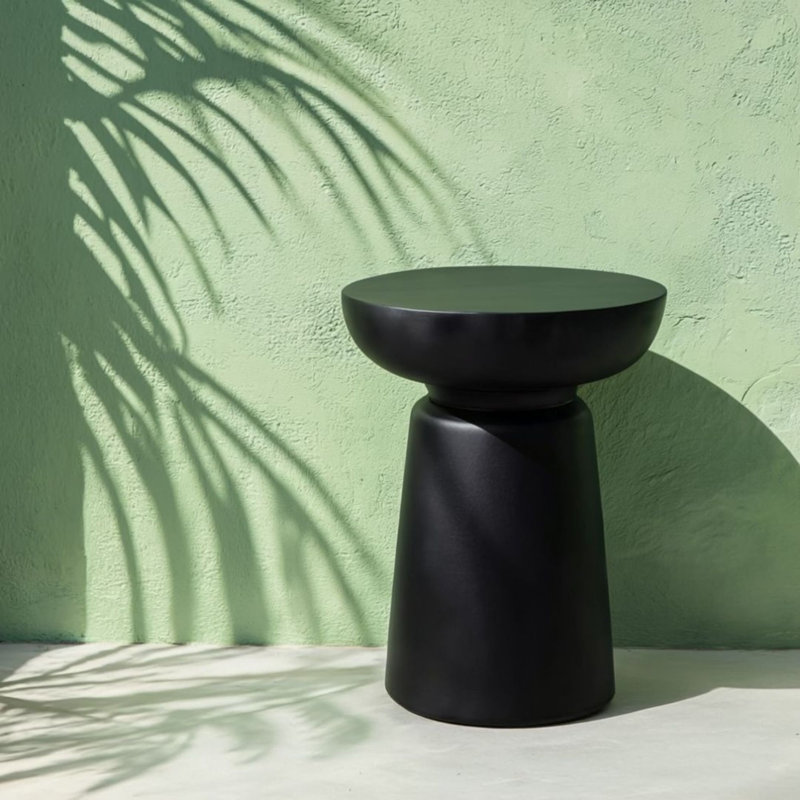 Table d'appoint Winston, Noir